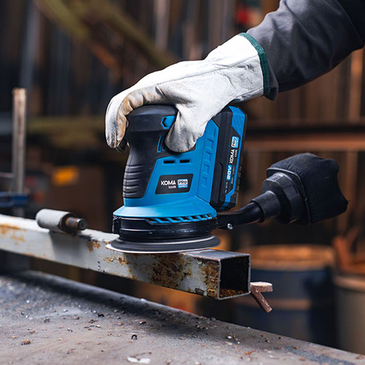 Lixadora excêntrica Koma Tools Brushless Ø 125 mm 20 V